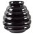 Belgium Oversized Black Glass Vase, 1950s For Sale - Image 11 of 11