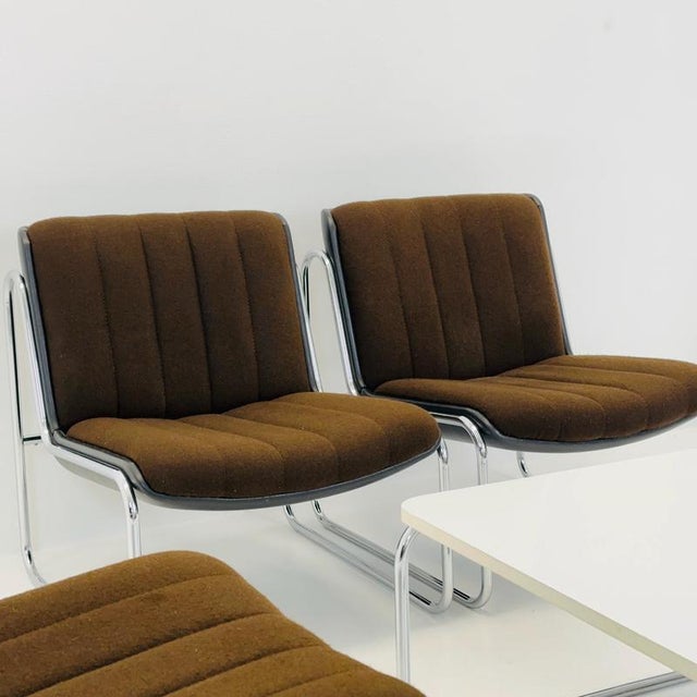 Mid-Century Modern Sling Lounge Chair by Peter Hoyte for Habitat, Italy, 1980s For Sale - Image 13 of 18