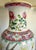 Vintage Chinese Chinoiserie Porcelain Table Lamps With Birds, Chrysanthemums & Pleated Shades - a Pair For Sale - Image 4 of 12