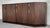 Original retail $8000, stylish Century Furniture Modern Mahogany Compositions Credenza, four doors with pewter pulls, four...