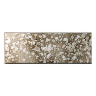 Luce “Luna Silver” – Handcrafted Kanazawa Silver Leaf Art Panel (Medium), Made-to-Order For Sale