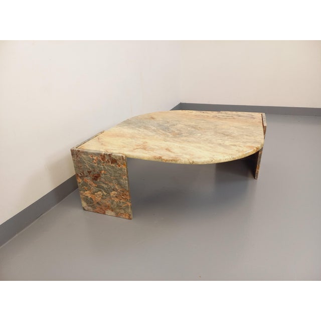 Stone Vintage Marble Coffee Table, 1980s For Sale - Image 7 of 14