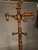 Oxblood Red 19th Century Italian Walnut Hall Tree / Rotating Coat Rack From Piedmont, Circa 1830 For Sale - Image 8 of 13