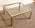 Romeo Rega Italian Chrome and Brass Glass Top Coffee Table, 1970s For Sale In Providence - Image 6 of 10