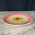 Late 19th Century French Orchies Majolica Pink Daisy Floral Plate Circa 1890 For Sale - Image 5 of 8