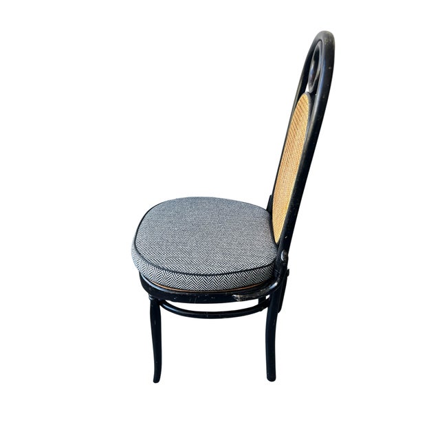 Vintage Bentwood Chair, 1930s Italian Cafe Style, Thonet Design by Sautto & Liberale For Sale - Image 10 of 11