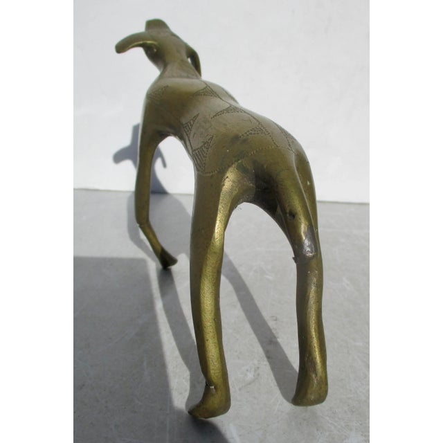 North African or Egyptian Brass Folk Sculpture For Sale In New York - Image 6 of 8