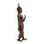 1920s Thai Sukhothai Style Bronze Buddha Garden Statue C1920 For Sale - Image 5 of 9
