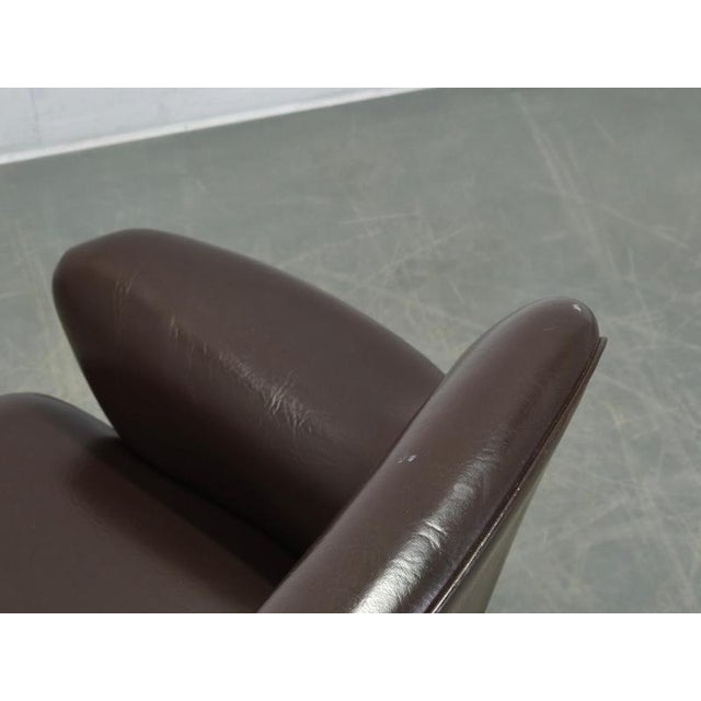 Italian Swivel Lounge Chair by Mobiltecnica Torino, 1960s For Sale - Image 6 of 15