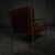 Global Views Swoop Chair in Lava Brindisi Leather & Bronze Iron For Sale In Dallas - Image 6 of 10