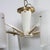 Sunburst chandelier in the style of Stilnovo For Sale - Image 9 of 10