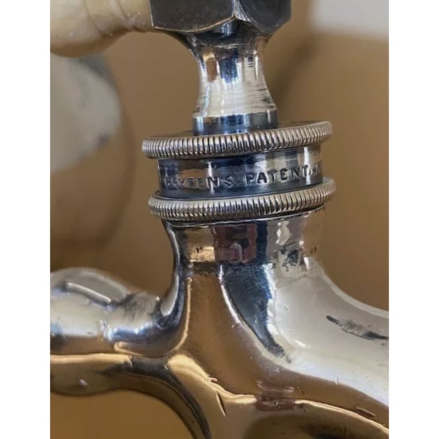 1869 Rogers Smith & Co. Silver Samovar – Ornate Victorian Masterpiece For Sale - Image 9 of 9