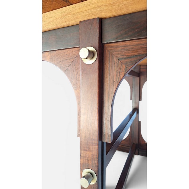 FP Writing Table by Guido Faleschini for Figli di Antonio Proserpio, Italy, 1960s For Sale - Image 6 of 9