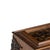 Furniture - Box with lid. 20th century Europe; in mahogany and oak wood with inlays in various woods and brass, dated...