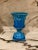Vintage Turquoise Porcelain French Vase For Sale In Miami - Image 6 of 6