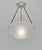Jamain & Frontisi A signed French art deco pendant light, circa 1930, in nickel plated bronze or solid brass. The pendant...