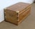 End of 19th Century Camphor and Blond Mahogany Travel Trunk For Sale - Image 3 of 18