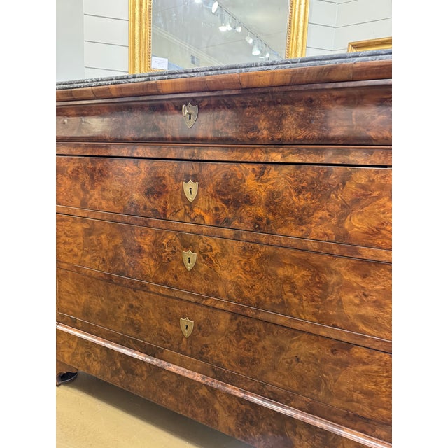 19th Century Louis Philippe Chest With Marble For Sale - Image 17 of 17