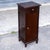 Single High and Narrow Fir Wooden Bedside Table, 1900s For Sale - Image 13 of 18