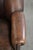Brown Vintage Sheepskin Club Chair in Leather For Sale - Image 8 of 16
