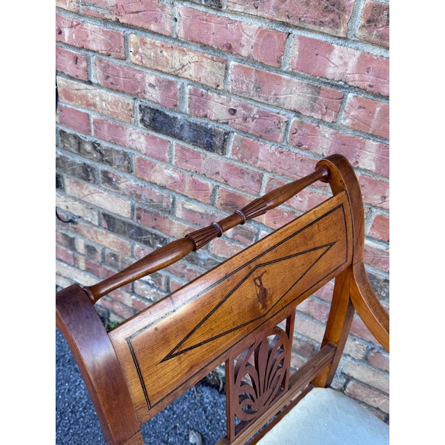 Brown 19th Century French Arm Chair - Ready for Your Fabric For Sale - Image 8 of 9