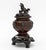 Chinese Chinese Patinated Bronze Tripod Censer For Sale - Image 3 of 12