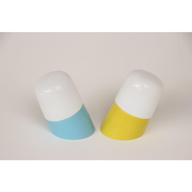 Small Bauhaus Minimalist Wall Lights from RZB, Germany, 1960s, Set of 2 For Sale - Image 6 of 11