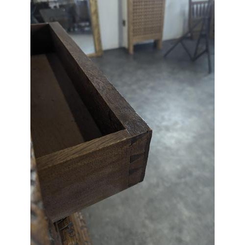 Louis XIII Oak Side Table For Sale - Image 4 of 8