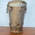 Brass Perforated Umbrella Stand with Detailed Flowers, 1950 For Sale - Image 3 of 9