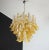 ELECTRICAL SYSTEM ADAPTED FOR US/AU/EU Murano Italian glass chandelier. Fantastic chandelier with caramel and white...