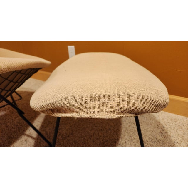 Bird Lounge Chair With Ottoman, 1960 Attributed Harry Bertoia for Knoll For Sale - Image 9 of 10