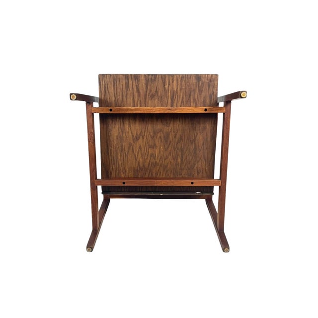 1950s Mid Century Modern Armchair After Lewis Butler for Knoll For Sale - Image 5 of 7