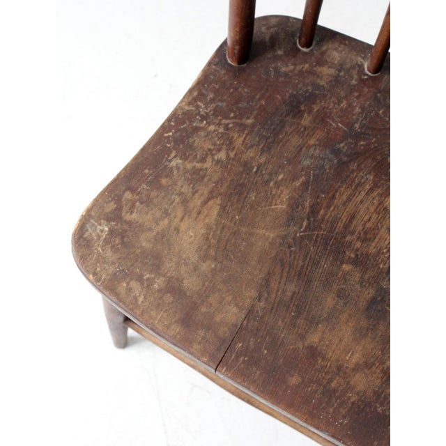 Antique Bow Back Windsor Chair For Sale - Image 6 of 11
