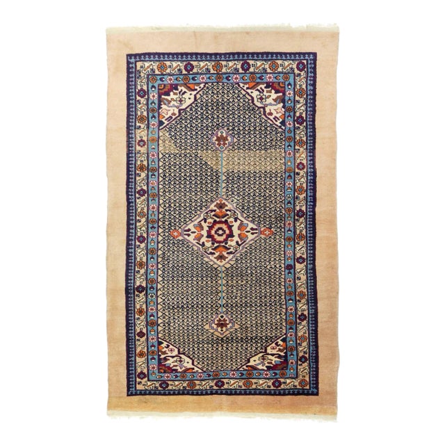 Antique Sarab Rug 4'2'' x 7'0'' For Sale