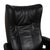Animal Skin Set of Wing Leather Chair with Ottoman from Stressless For Sale - Image 7 of 18