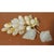 Mid-Century Modern Vintage MCM Stone White Grape Cluster & Leaves For Sale - Image 3 of 4