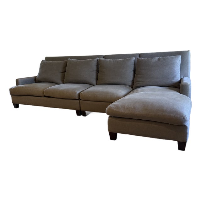 Three Piece Sectional by Lee For Sale