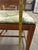 Brown 1930s Art Deco Vanity Chair Featuring Walnut Burl Veneer Inlay With Embroidered For Sale - Image 8 of 11