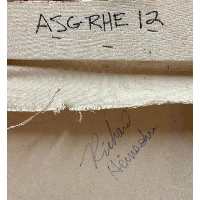 1980s Richard Heinsohn, Large Abstract Expressionist Painting Richard Heinsohn from Allan Stone Gallery, 1988 For Sale - Image 5 of 17