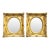 Pair Small Gilt Mirrors 19th Century For Sale