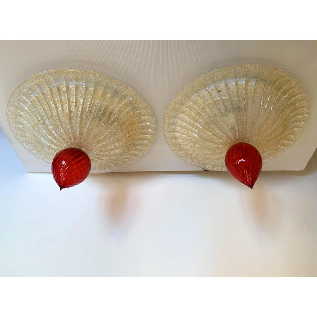 Set of 2 Contemporary Murano Glass Sputnik Flush Mounts For Sale - Image 13 of 13