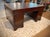 Vintage Mahogany Pedestal Desk, 1890s For Sale - Image 3 of 4