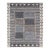 Scandinavian Flatweave Rug by Keivan Woven Arts, Blue & Gray 5'3 X 6'10 For Sale