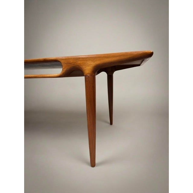 1960s Danish Teak Coffee Table attributed to Johannes Andersen, 1960s For Sale - Image 5 of 8