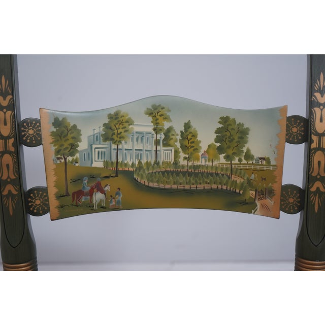 Hitchcock Andrew Jackson Bicentennial Edition Cane Seat Side Chair For Sale - Image 17 of 18