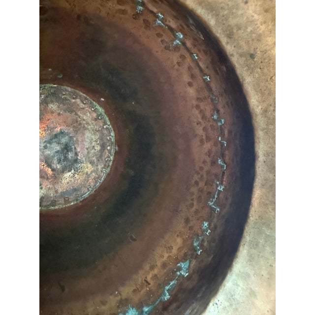 Antique Copper Jug With a Handle For Sale - Image 9 of 10