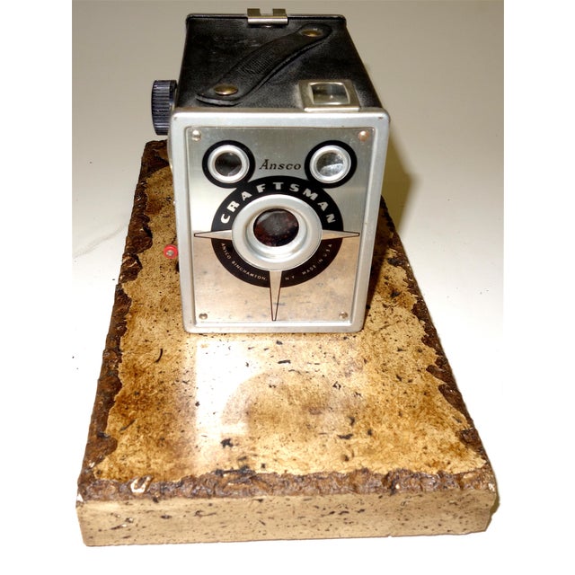 Mid-Century Modern Ansco Craftsman Still Camera Circa 1950 For Sale - Image 3 of 7