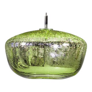 Galaxy Pendant Light from the Charmed Collection in Citron For Sale