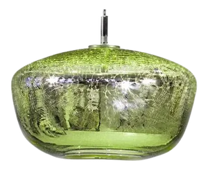 Galaxy Pendant Light from the Charmed Collection in Citron