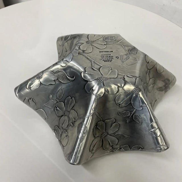Mid-Century Modern 1960s Sculptural Dogwood Serving Dish by Wendell August Forge Grove City, Pa For Sale - Image 3 of 8